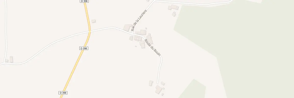 Plan du 8 Rte du Bouin à Roussines