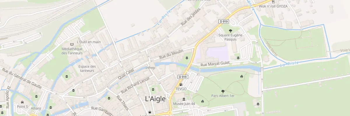 Plan du 16 Rue du Moulin à L’Aigle