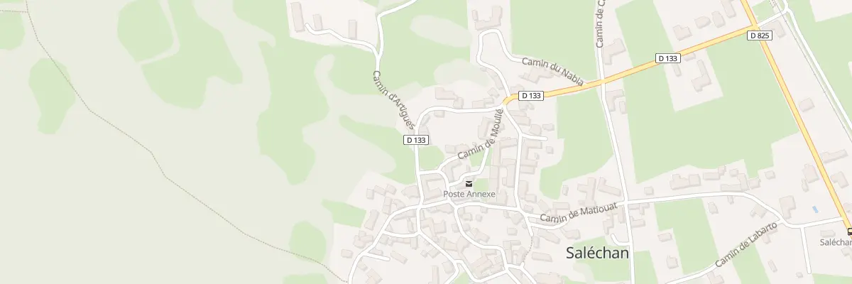 Plan du 68 Cami de Menut à Saléchan