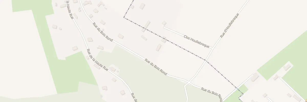 Plan du 395 Rue du Bois Rond à Saint-Nicolas-de-la-Haie