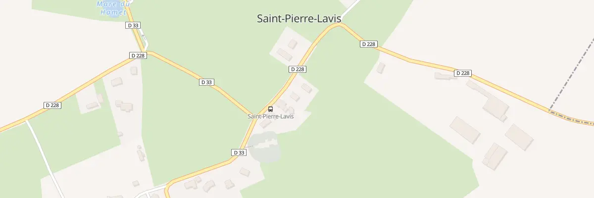 Plan du 870 Rte du Village à Terres-de-Caux