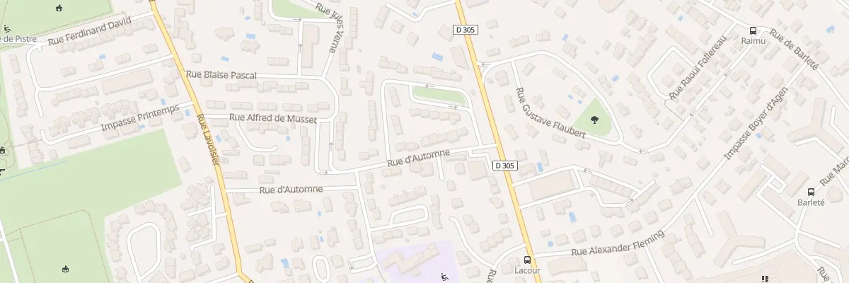 Plan du 273 Rue d’Automne à Agen