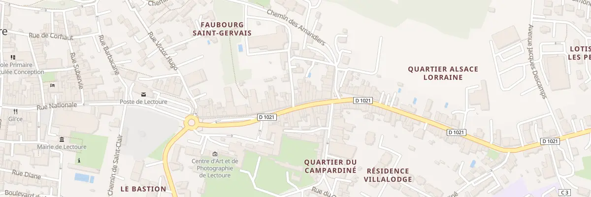 Plan du 50 Rue Saint Jacques à Lectoure