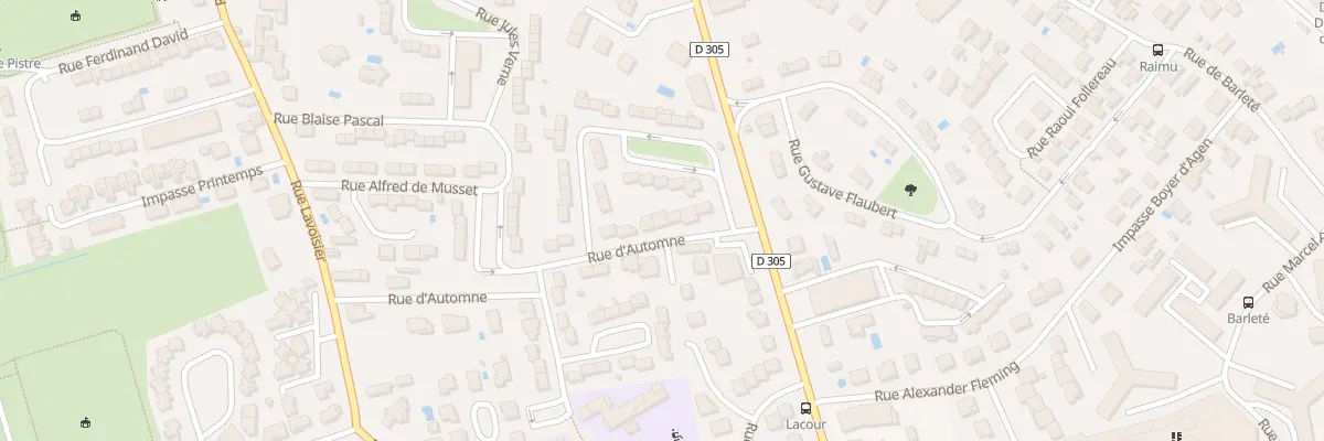 Plan du 285 Rue d’Automne à Agen