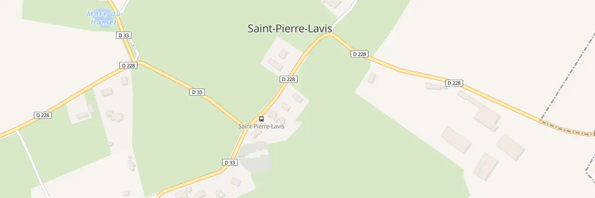 Plan du 874 Rte du Village à Terres-de-Caux