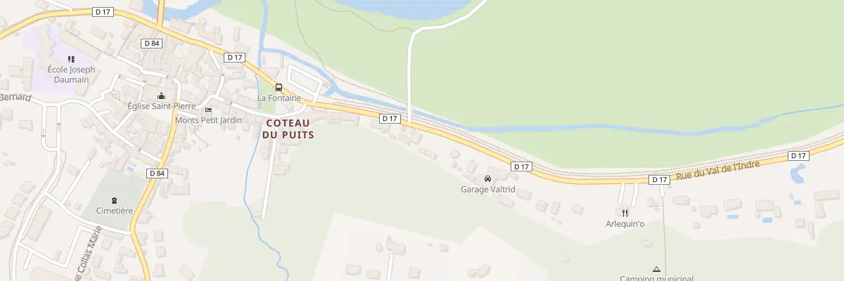 Plan du 8B Rue du Val de l’Indre à Monts