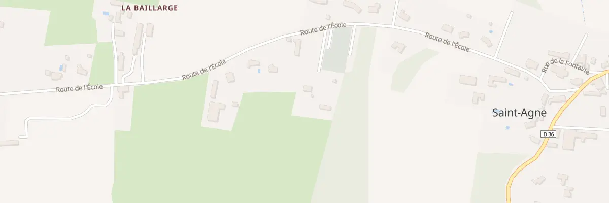 Plan du 489 Rte de l’Ecole à Saint-Agne