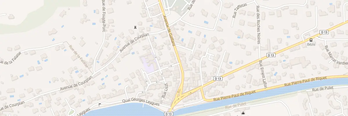 Plan du 121 Av de Gaillard à Agen