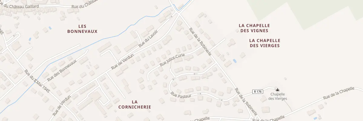 Plan du 9 Rue Joliot Curie à Sainte-Maure-de-Touraine