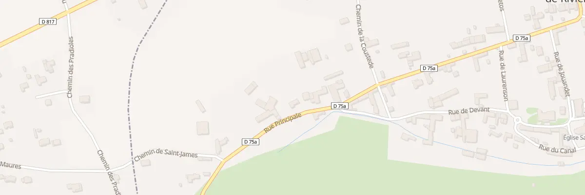 Plan du 56 Rue Principale à Bordes-de-Rivière
