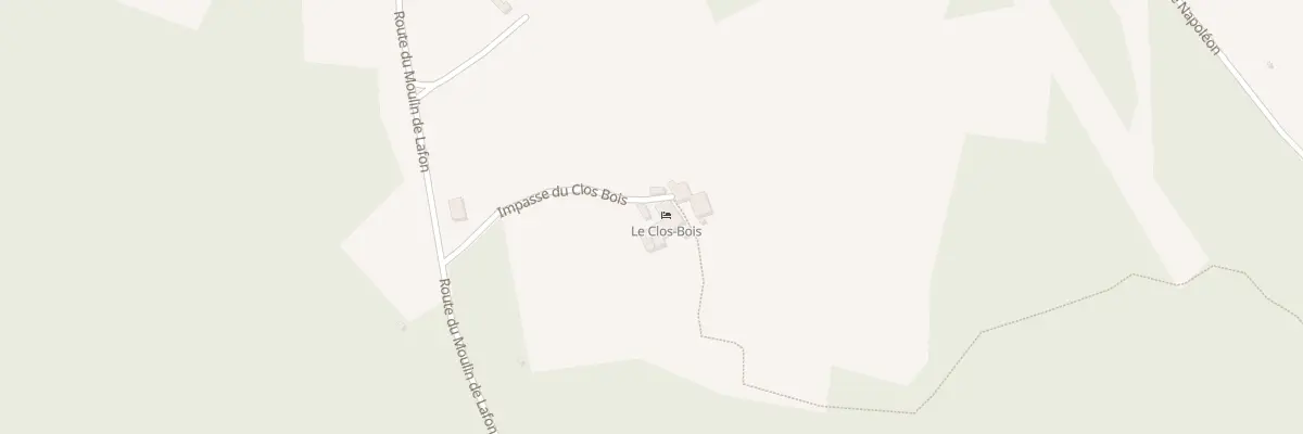 Plan du 146 Imp du Clos Bois à Brantôme en Périgord
