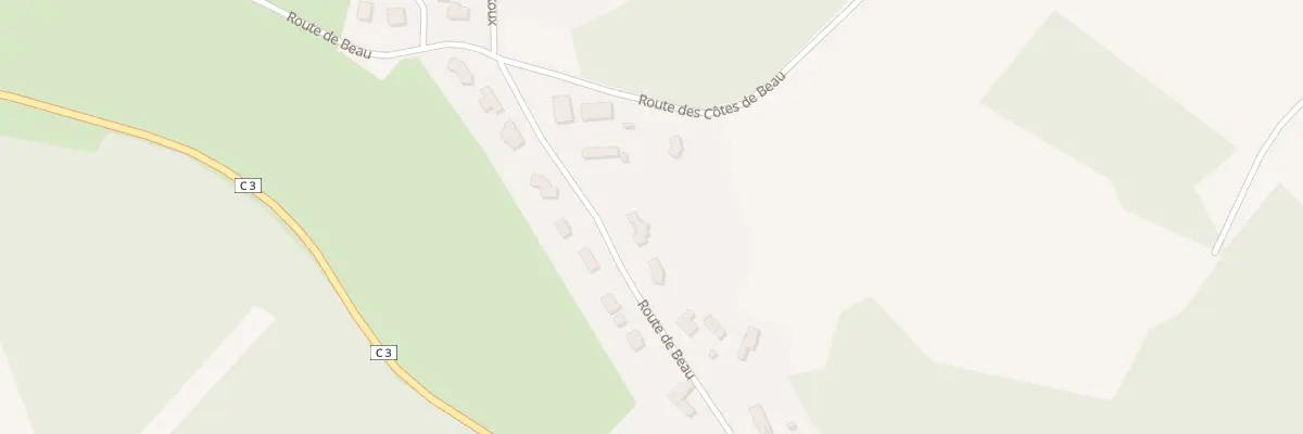 Plan du 26B Rte de Beau à Coursac