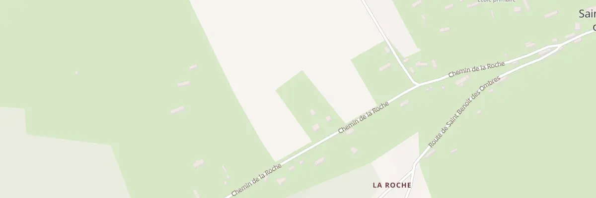 Plan du 392 Che de la Roche à Saint-Grégoire-du-Vièvre
