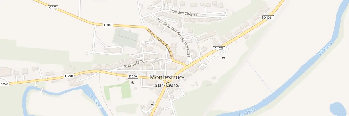Plan du 32 Rue Saint Caprais à Montestruc-sur-Gers