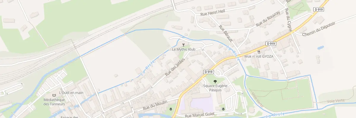Plan du 31 Rue des Jetees à L’Aigle
