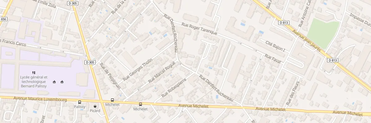 Plan du 79B Rue Denfert Rochereau à Agen