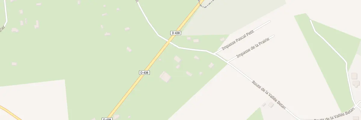 Plan du 4 Rte de la Vallée Bétan à Valailles