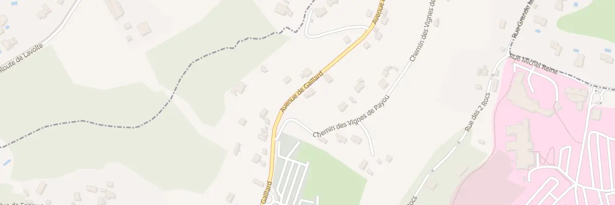 Plan du 1084 Av de Gaillard à Agen