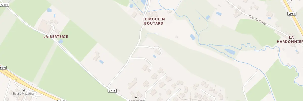 Plan du 5617 Imp du Moulin Boutard à La Membrolle-sur-Choisille