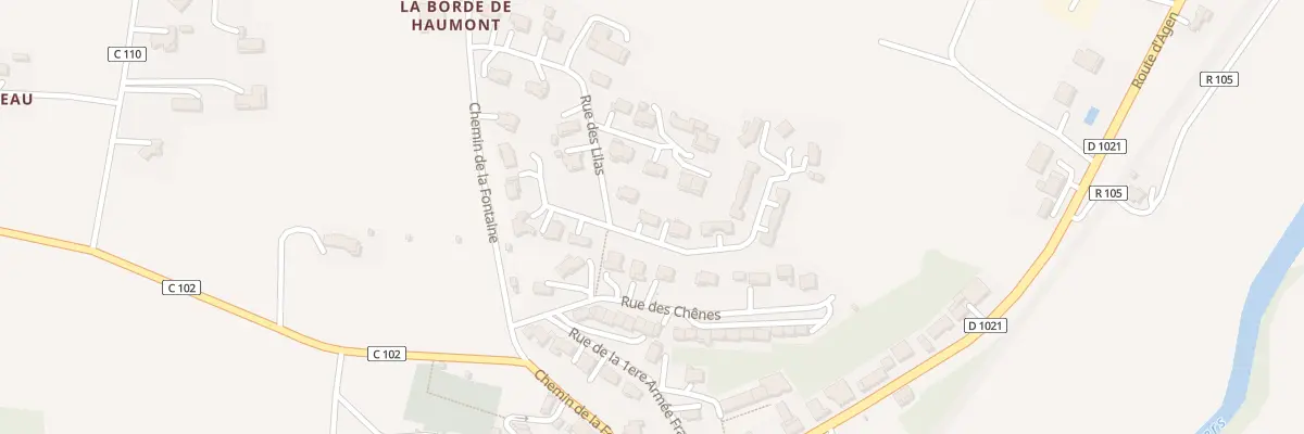 Plan du 237 Rue des Lilas à Montestruc-sur-Gers