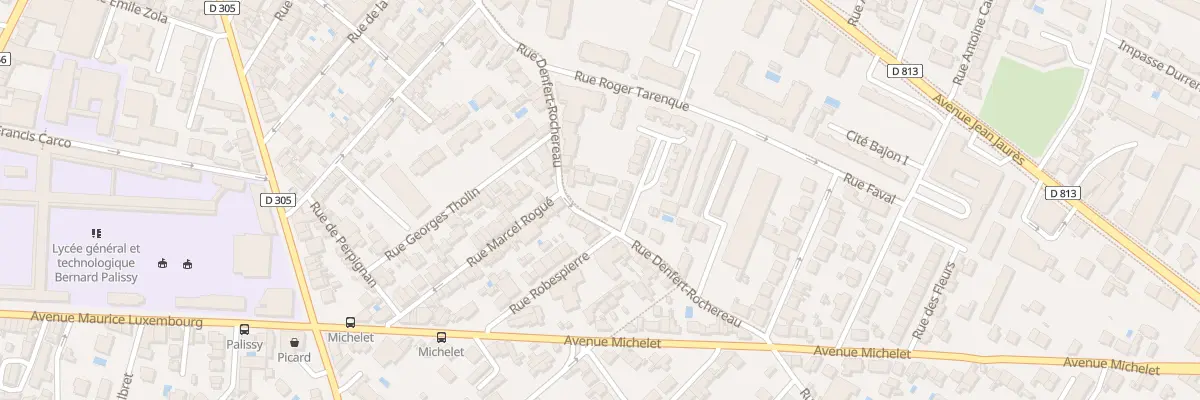 Plan du 79T Rue Denfert Rochereau à Agen