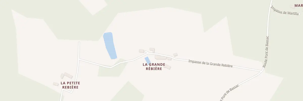 Plan du 37 La Grande Rebiere-Ouest à Beauregard-et-Bassac