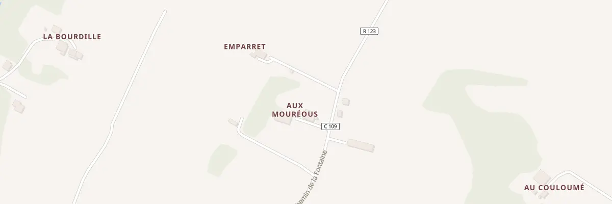 Plan du 5161 Aux Moureous à Montestruc-sur-Gers