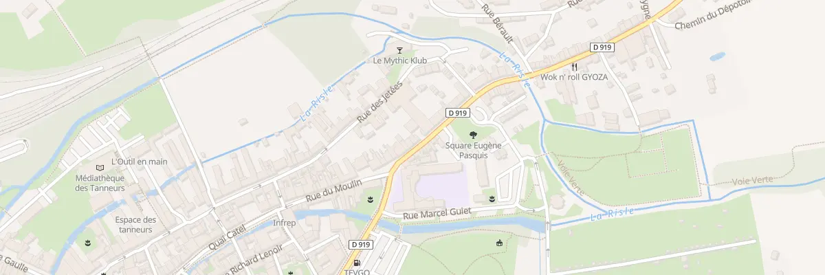 Plan du 11 Rue Saint Barthélémy à L’Aigle