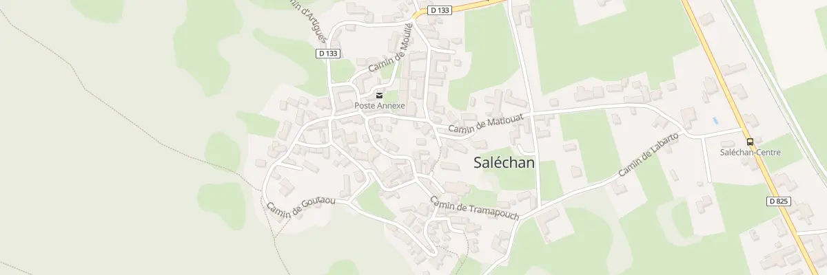 Plan du 5137 Le Village à Saléchan