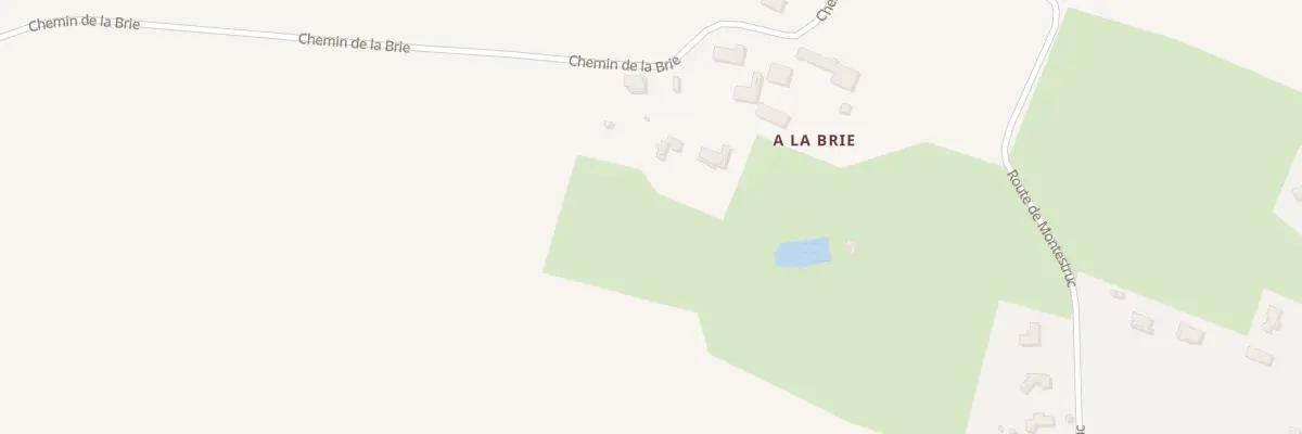 Plan du 233 Chem de la Brie à Sainte-Christie