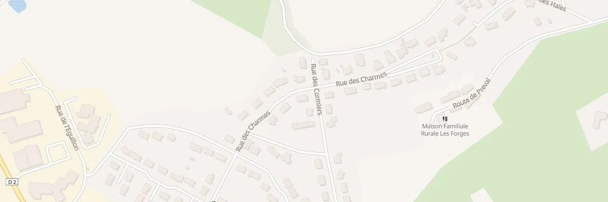Plan du 8 Rue des Charmes à La Ferté-Bernard
