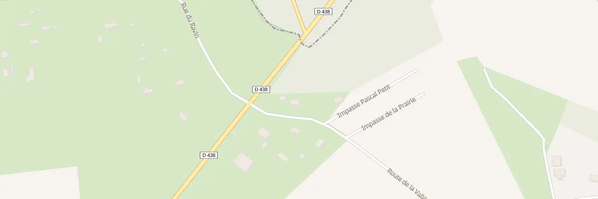 Plan du 1 Rte de la Vallée Bétan à Valailles