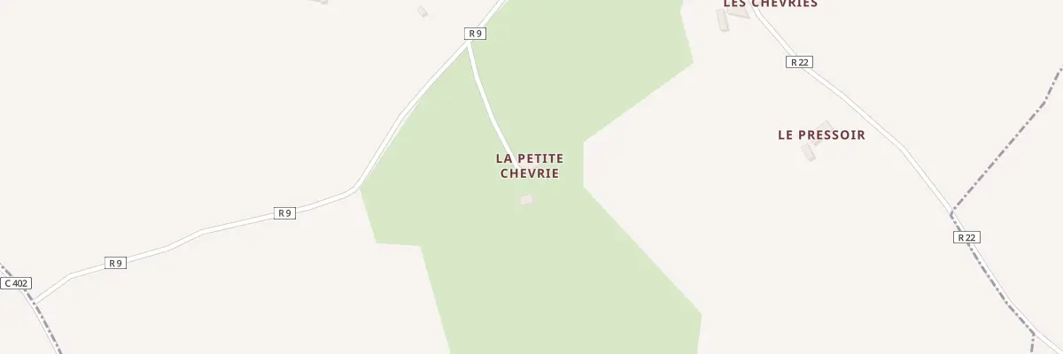Plan du 5108 La Petite Chevrie à Bessé-sur-Braye