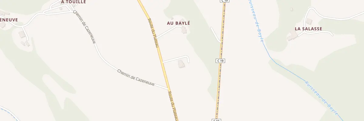 Plan du 36 Rte du Plateau à Castéra-Lectourois