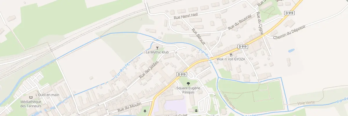 Plan du 28 Rue des Jetees à L’Aigle