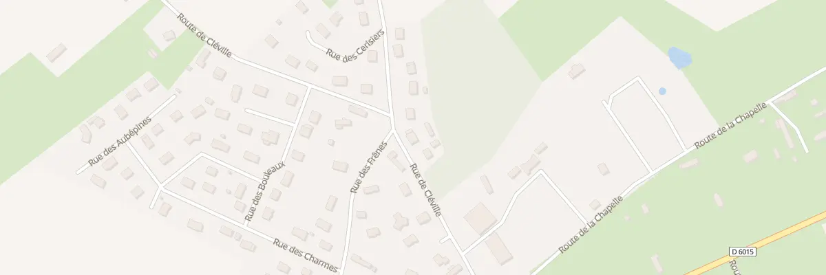 Plan du 19 Rte de Cleville à Alvimare