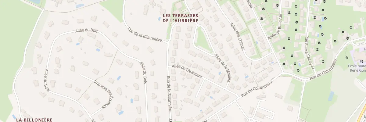 Plan du 17 All de l’Aubrière à La Membrolle-sur-Choisille