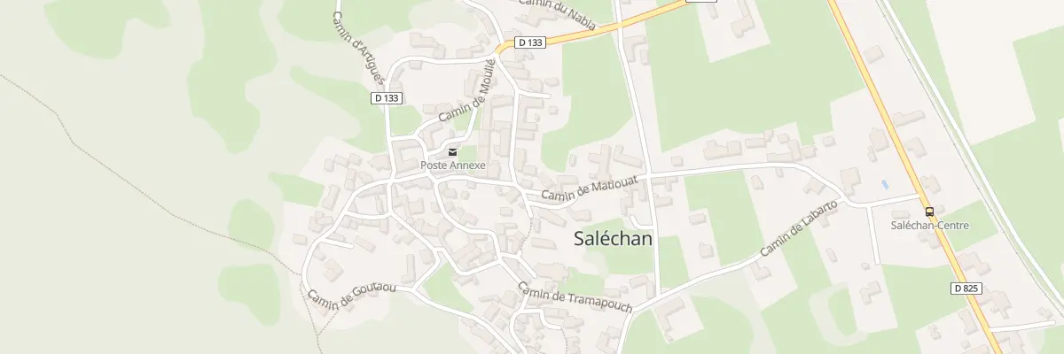 Plan du 56 Cami de Ricard à Saléchan