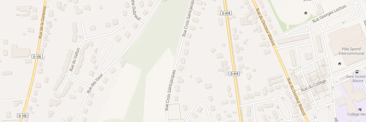 Plan du 31 Rue Croix Saint Jacques à L’Aigle