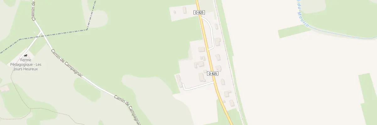 Plan du 430 Rte de Luchon à Saléchan