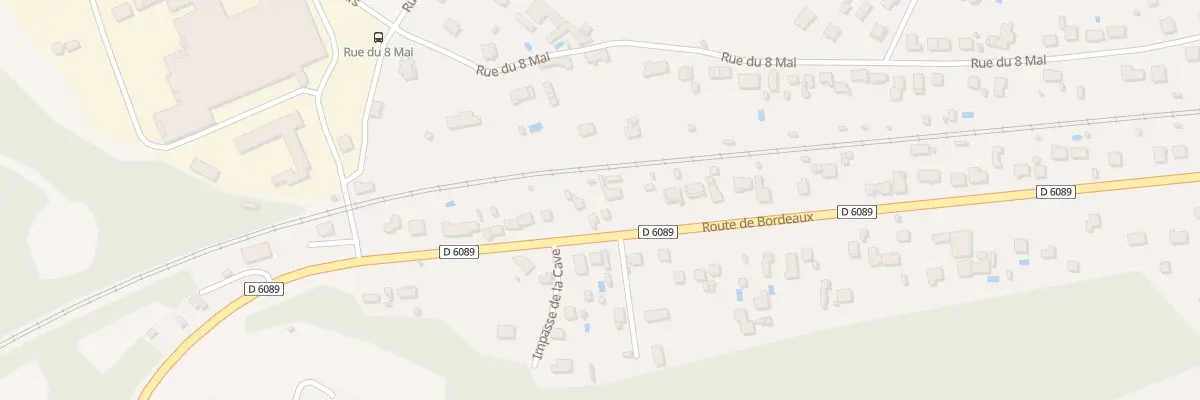 Plan du 216 Rte de Bordeaux à Marsac-sur-l’Isle