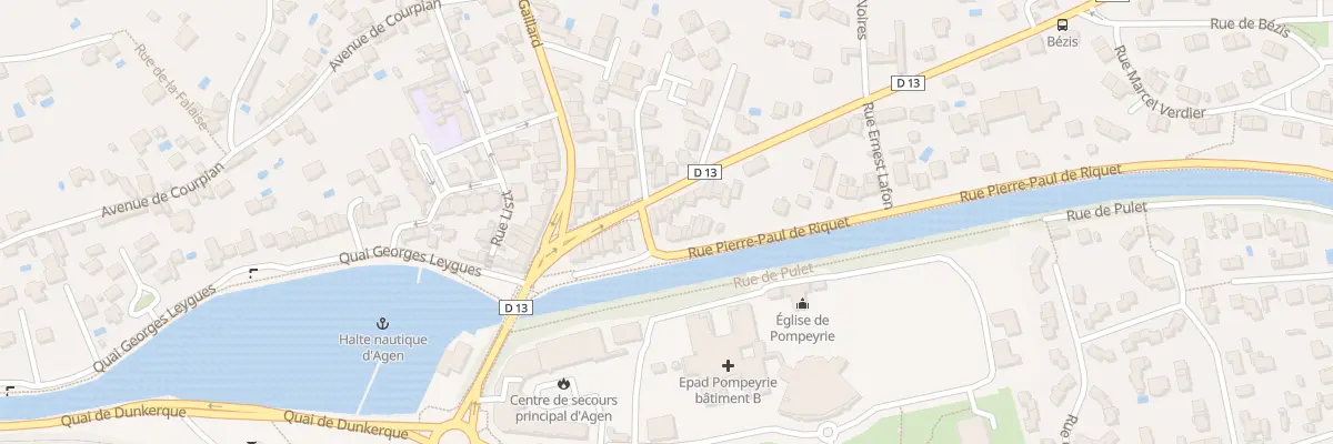 Plan du 412 Av de Stalingrad à Agen