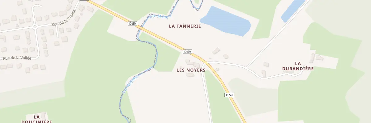Plan du 5018 La Tannerie à Souvigné-sur-Même