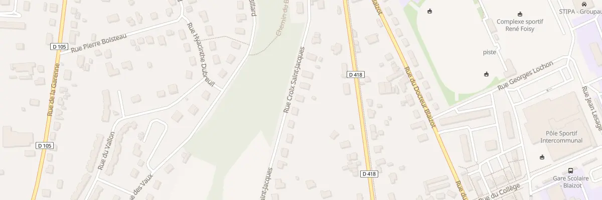 Plan du 23 Rue Croix Saint Jacques à L’Aigle