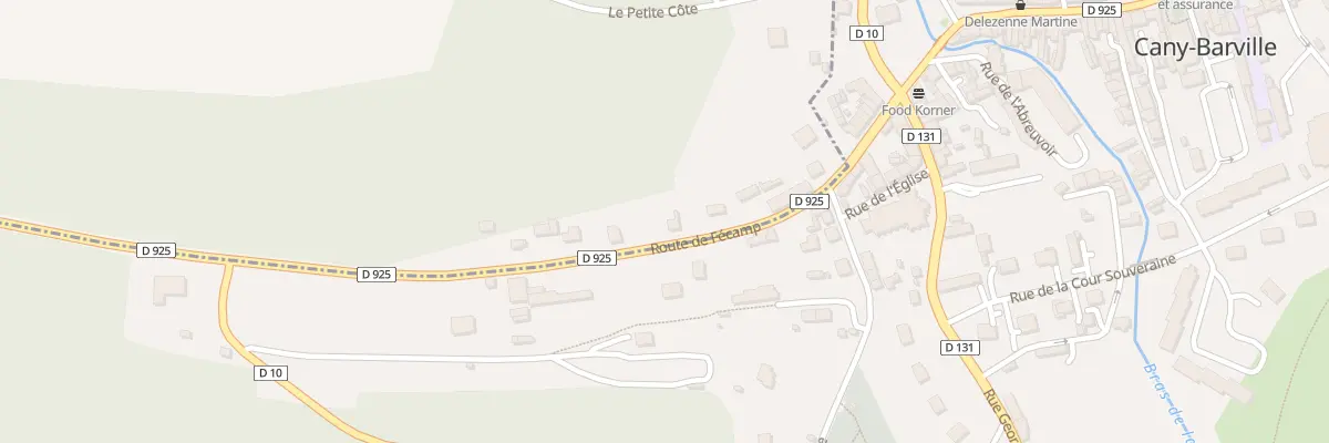 Plan du 17 Rte de Fécamp à Clasville