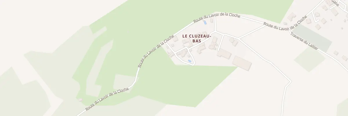 Plan du 138 Cluzeau Bas Sud à Biras