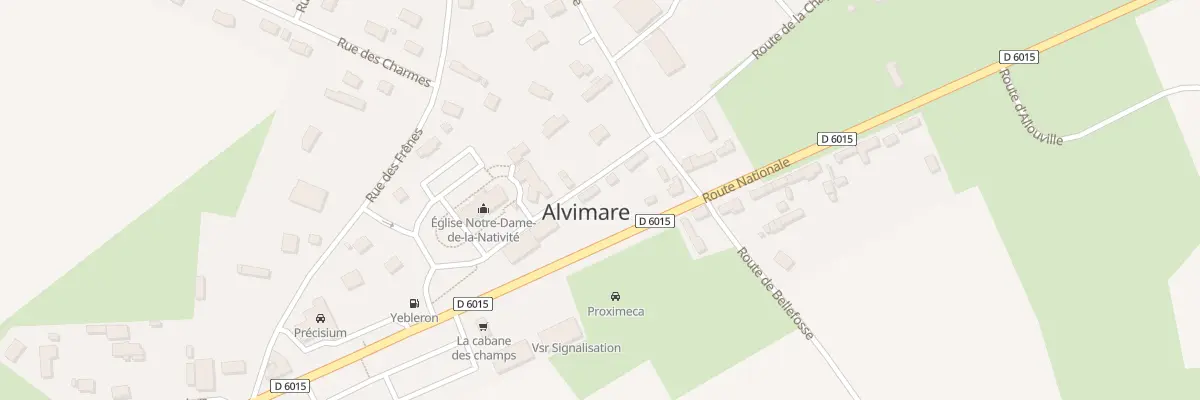 Plan du 3 Rue des Tilleuls à Alvimare