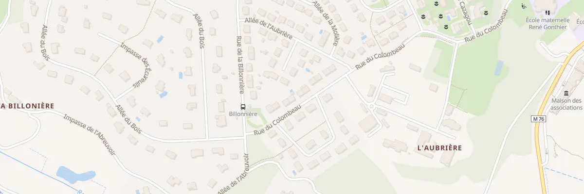 Plan du 59 Rue du Colombeau à La Membrolle-sur-Choisille