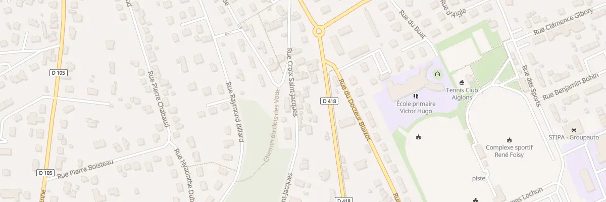 Plan du 9 Rue Croix Saint Jacques à L’Aigle