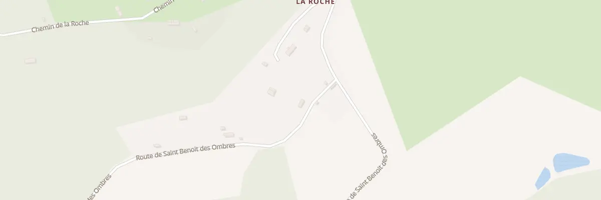 Plan du 556 Rte de Saint Benoit des Ombres à Saint-Grégoire-du-Vièvre